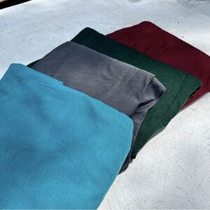 Bundle of Four Wraps - Blue, Red, Gray, and Green